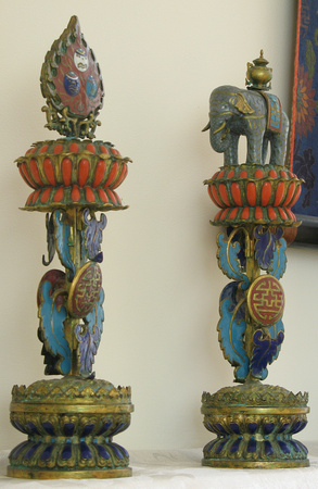 Seven Riches of a Cakravartin: Precious Three Jewels; Precious Elephant; 33 cm.